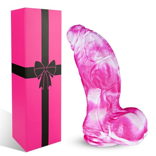 Dildo in morbido silicone rosa da 14 cm con ventosa, piccolo dildo fantasy realistico e carino, dildos anale a forma di mostro alieno largo, sex toy lesbico