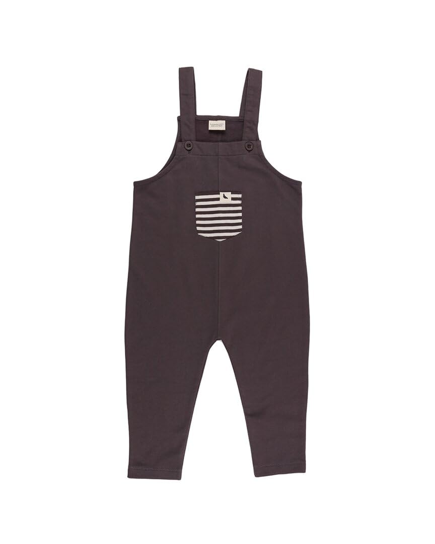 Turtledove LondonPlain Easy Fit Dungaree, 6-7 Years, Blue