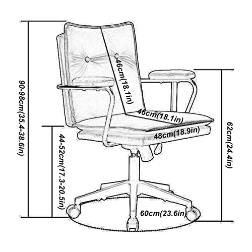 Chaise de bureau contre le mal de dos avec assise double couche - 3