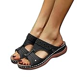 AODONG Sandals for Women Dressy Summer Women Sandals Shoes Comfortable Flip Flops for Women with Arc