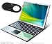 JiSiTeCai Webcam Cover [3pcs] argentUltra-Thin Metal Webcam Cover for MacBook Pro, iMac, Laptop, PC, iPad Pro, iPhone Protect Your Visual Experience [Argent]