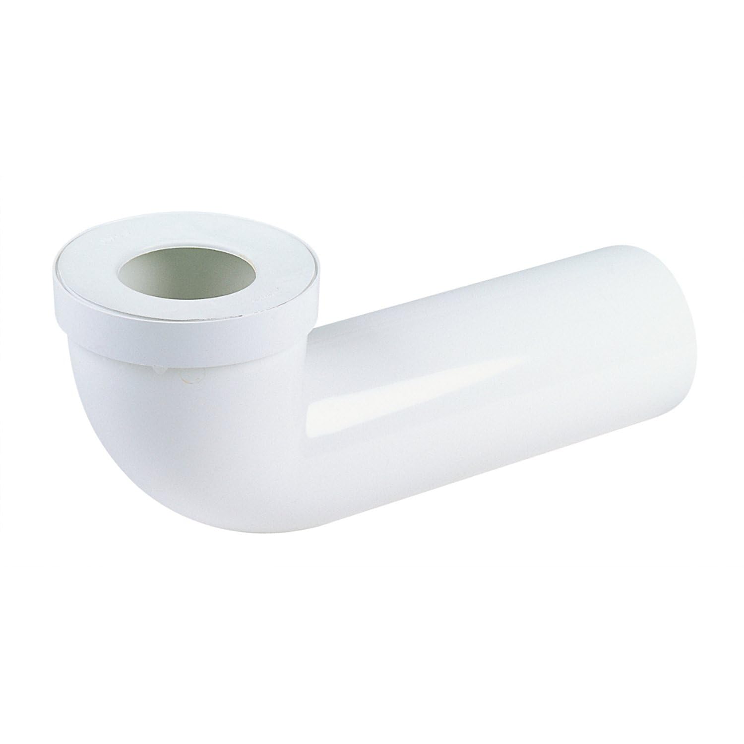 pipe longue pour wc - diamètre 100 mm - longueur 350 mm - nicoll 1pipunic