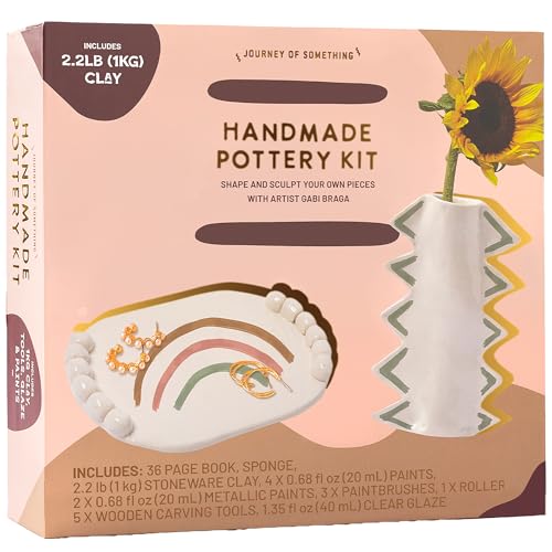 Journey of Something: Handmade Pottery Kit - DIY...