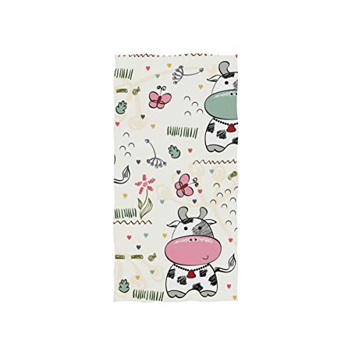 MALPLENA - Toallas multiusos para el rostro, diseño de vaca