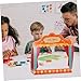 UPKOCH DIY Shadow Puppet Theater Kit Creative Educational Plaything for Interactive Storytelling Accessory for Home and School Enhances Imagination and Fine Motor Skills