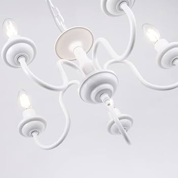 【美品】シャンデリア　ペンダントライト　シンプル　ホワイト　白 51QgC7J1dOL._UF350,350_QL50_.jpg