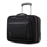 Samsonite PRO Upright Mobile Office, Black, One Size, Pro Upright Mobile Office