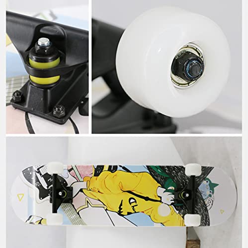 Demon Slayer Completo Skateboard, Bambini Giovani