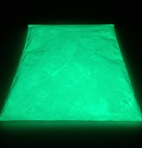 500g Glow Powder, Eli-Glow Photoluminescent Pigment Powder, Green, Super-Grade Strontium Aluminate (Largest Pack Size on Amazon