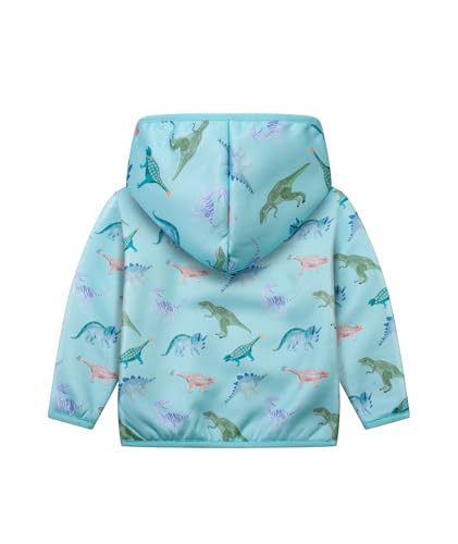 Image of V VALANCH Toddler Fleece Jacket Boys Girls Zip Up Hoodie Sweatshirt | Full Fleece Lining Throughout, Thick Warm, Cartoon, for Casual, School, Outerwear, Winter