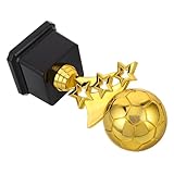 GAROZATION De Fútbol Dorado para Eventos y Celebraciones Premio para Competiciones y Ceremonias para Niño Niña y Adultos Decoración y Souvenir para Aficionados
