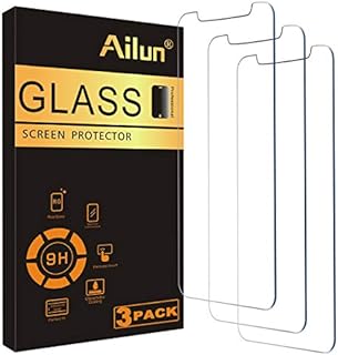 Ailun for Apple iPhone 11 Pro/iPhone Xs/iPhone X Screen Protector,3 Pack,5.8 Inch Display,Tempered Glass 2.5D Edge Work Most Case[NOT for iPhone 11,6.1 inch]