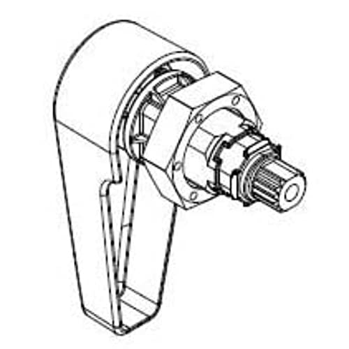 TOTO TTHU77301A Drake® 1G® Close Coupled Toilet Trip Lever, 1.0