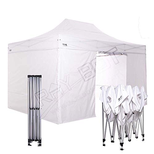 TERZA LAMINA DI RINFORZO dentro le bacchette del gazebo con spessore da 1.5mm. Questo rinforzo garantisce che le bacchette non si piegano e spezzano in caso di forte vento o tersione