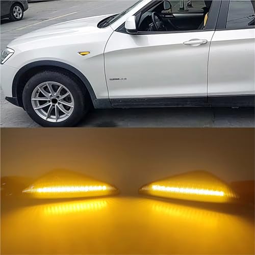 Intermitente secuencial para eliminar fallos de visibilidad en X5 E70 X6 E71 intermitentes LED 3