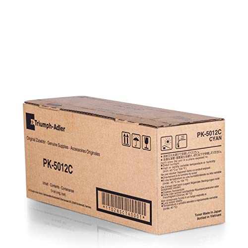 Triumph-Adler 1T02NSCTA0 / PK-5012 C - Cartucho de impresora para P-C 3565 i MFP, 10000 páginas, color cian
