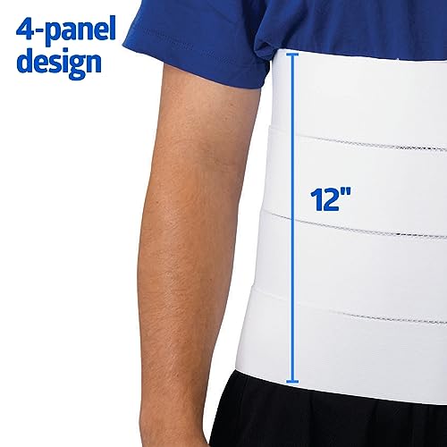 Faja abdominal Medline 4 paneles 12 pulgadas L/XL miniatura 2