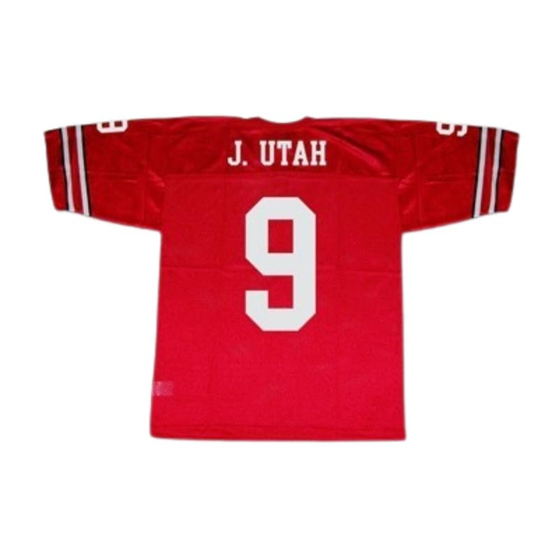 Reeves Johnny Utah 9 Football Jersey Any Name Number Stitch Sewn Multicolor