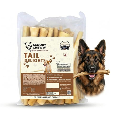Image of Tail Delights Dog Treat and Dog Food, Single Source Protein, Low Fat, 100% Natural & Rawhide Free Dog chew Sticks, Ideal for Puppies and Small Dogs | 25 Pack (3-Inch)