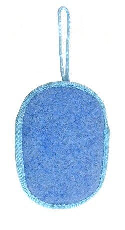 Soap Saver Pouch/Loofah Body Scrubber Polisher Single Pouch Chosen from Assorted Random Colors