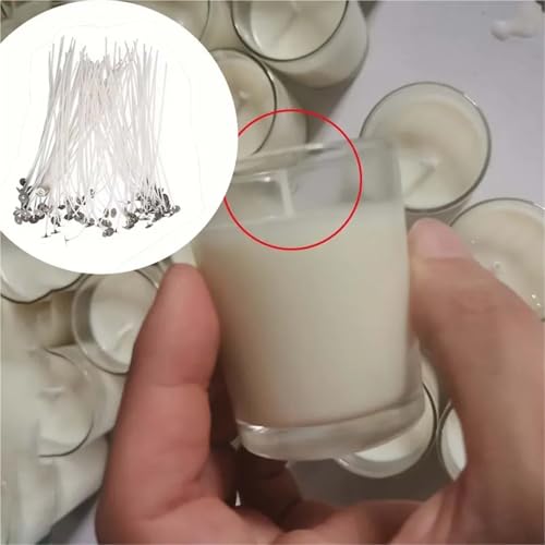 800 piezas mechas para vela de algodón preenceradas miniatura 4