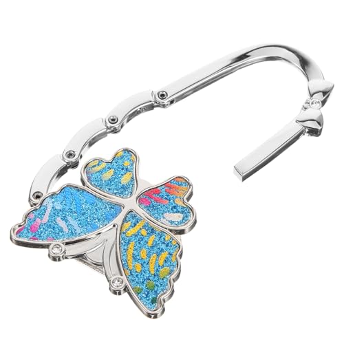 TOVINANNA Butterfly Purse Hook for Table Portable Handbag Hanger with Elegant Design Sturdy Desk Bag Holder for Women Accessory for Dining and Office Use