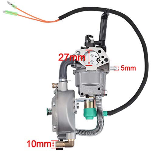 HIPA Generator Dual fuel carburetor LPG CNG conversion kit 4.55.5KW