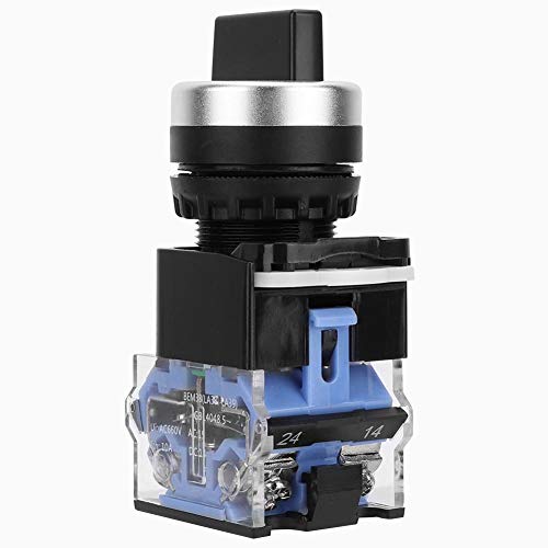 Selettore rotante a 3 posizioni da 22 mm, 10Pcs