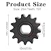 Motor Sprocket 25H 13T Master Link Replacement for Razor MX650 SX500 MX500 Mcgrath Dirt Rocket Bike,25H Chain 13T Teeth for MY1020 RSF650 Motor Kids Electric Scooter Mini Bike Go Kart Cart Parts