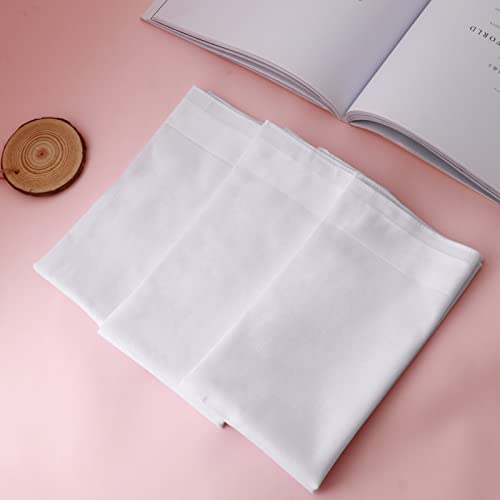 Image of HOULIFE Men's Cotton Handkerchiefs, Solid Color 60S Soft Cotton Hankies for Men Women 6 /12PCS 15.7 inchx15.7 inch