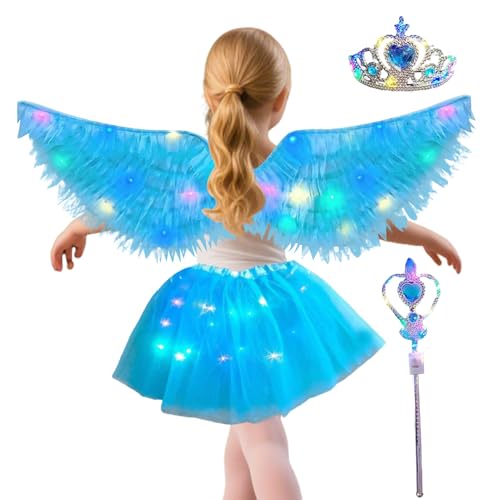 Ailes lumineuses pour enfants le cadeau d'anniversaire et costume Halloween