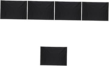 IMIKEYA 5 Peças Cortinas De Bloqueio De Sombra De Janela Cortinas De Escurecimento Cortinas De Bloco De Cores Cobertura De Escurecimento De Janela Cortinas De Bloqueio De Ruído Cortina De