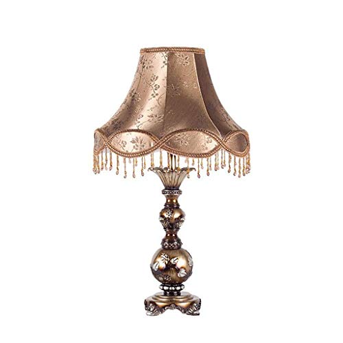 Preisvergleich Produktbild DIAOD Tischlampe Kreative Tischlampe Europäischen Stil Retro Tischlampe Bett Nachttischlampe Wohnzimmer Dekorative Beleuchtung
