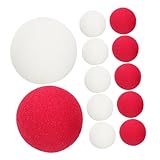 Kisangel 20pcs Clown Nose Along with Face Paint Stick Clown Mask The Clown Costume Costume Adult Clown Makeup Kit Realistic Snake Prank Clown Halloween Decorations Sponge