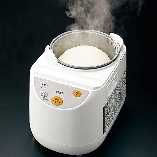 Amazon | もちつき機 5合~1升 ホワイト BS-ED10-WA | ノーブランド品 