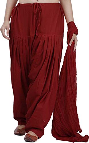 Woman's Cotton Patiala with Dupatta|| Patiala Salwar with Dupatta|| Patiala with Dupatta|| Patiala Pant with Dupatta|| Free-Size