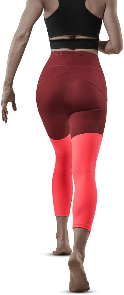 CEP | Ultralight 7/8 Tights | Women's | Dark Red/Pink