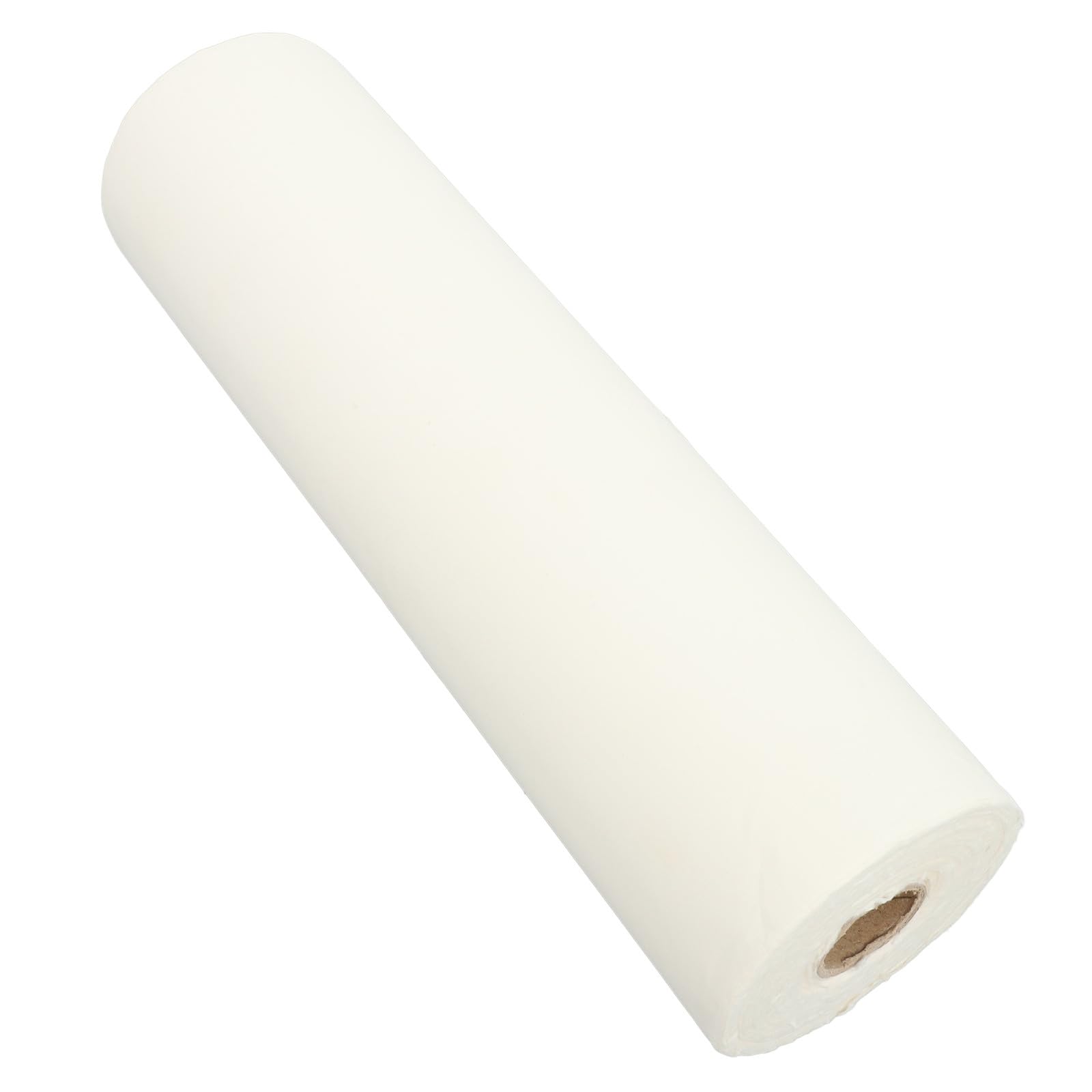 Alipis Rollo de Papel de Arroz Grueso 46g para Caligrafía China y Pintura, Tamaño 35 Cm X 50 M, Papel Blanco Semi Absorbente para Dibujo Artístico y Práctica de Caligrafía