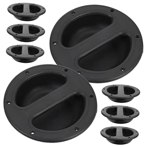 IWOWHERO 8pcs Heavy Duty Speaker Handles for Audio Repair Durable Speaker Attachment Pull Handles and Home Theater