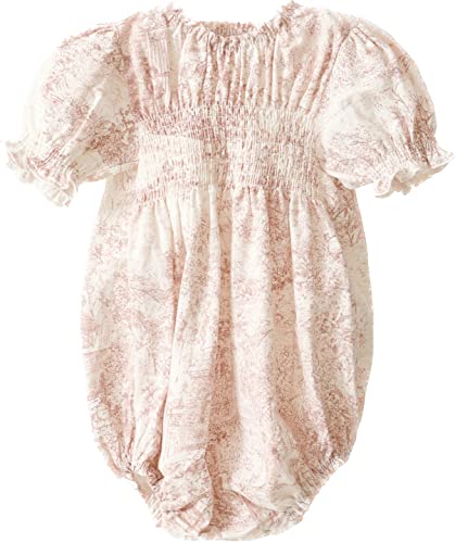 NOTHING FITS BUT Baby’s Classic Linen Cotton Dress, Hana Onesie, Infant’s Casual Frock