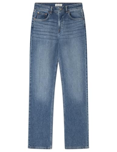 Jean straight femme moderne Springfield pantalon denim droit élégant décontracté