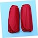 FIXOSHEE 2 Pairs Oilproof Cuff Covers Kitchen Cleaning Tool Arm Sleeve Protectors for Cooking Dishwashing Elastic Design for Easy Wear Red Color Suitable for Adults