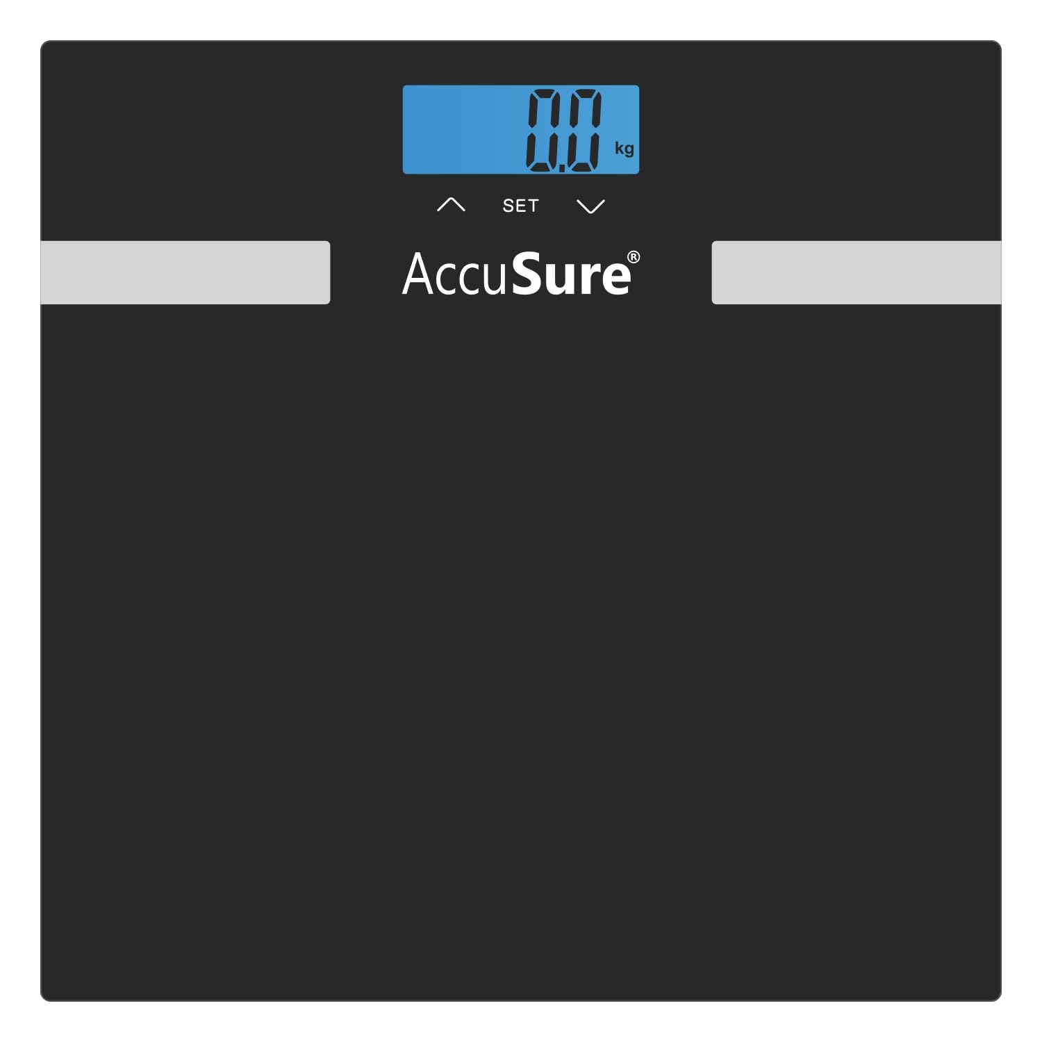 AccuSure Smart Digital Body Fat Analyser Fitness Body Composition Monitor Fat Analyzer Weighing Scale Machine Large Blue LCD Backlight Display, 6mm Tempered Glass, 400 Pounds 180 kg Capacity (B0D7S4YC8N) Amazon Price History, Amazon Price Tracker
