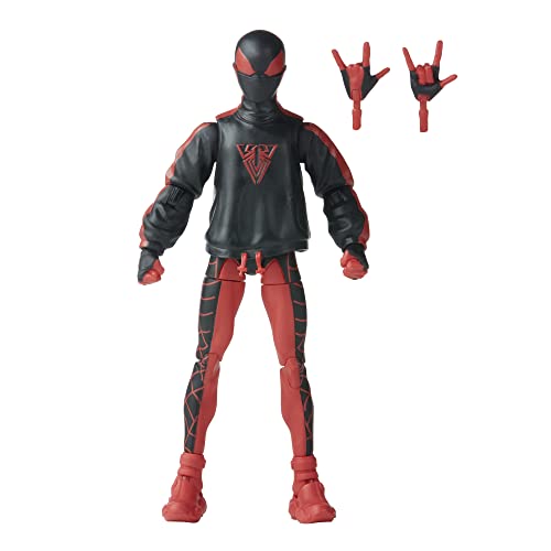 Miles Morales Spider-Man Hasbro Marvel Legends figura de accion coleccionable de 15 cm