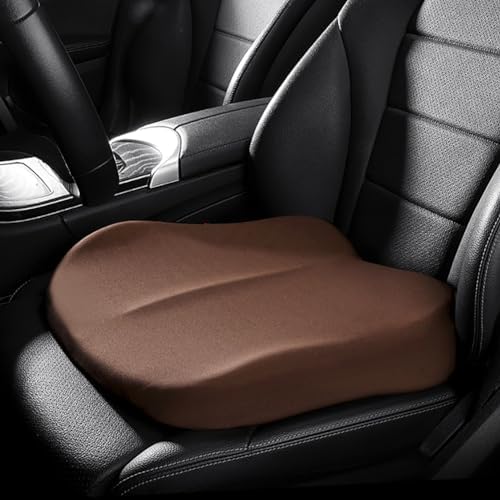 Adult Booster Car Seat Cushion, Wedge Memory Foam Pad for