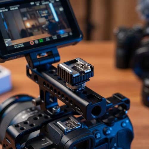 Image of TOYANDONA 4pcs Hot Shoe Adapter Bracket Female Thread Camera Mount Screw for Microphone Flash Video Light Lightweight Camera Rig Accessory for Vlogging Studio Photo Equipment