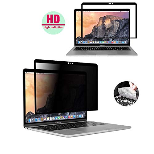 YBP MacBook-pro 13 Inch Privacy Screen - Easy On/Off,New HD Removable Privacy Screen for MacBook Pro 13(2016~2019/A2251,2020/A2289) MacBook Air 13.3 2018(A1989),2020(A2179)