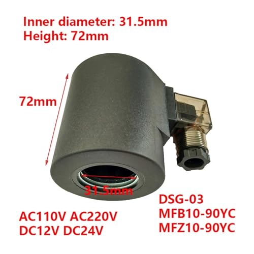 Bobine d'électrovanne MFB10-90YC pour stopper les blocages hydrauliques