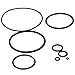 Saihisday Set of Gasket Full Complete Kit Engine Cover Replacement for Yamaha TTR 125 2001-2014 Dirt Bike