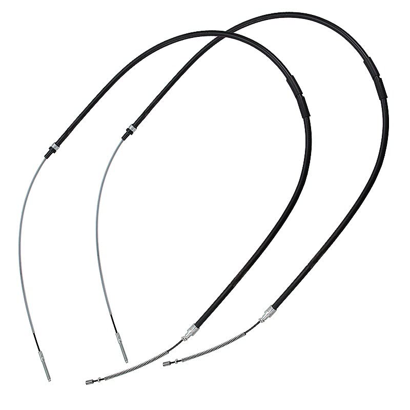 ATEC 2x Handbremsseil Trommelbremse Hinterachse Kompatibel mit VW GOLF 1 (17), GOLF 1 Cabriolet (155), JETTA 1 (16), SCIROCCO (53), SCIROCCO (53B)